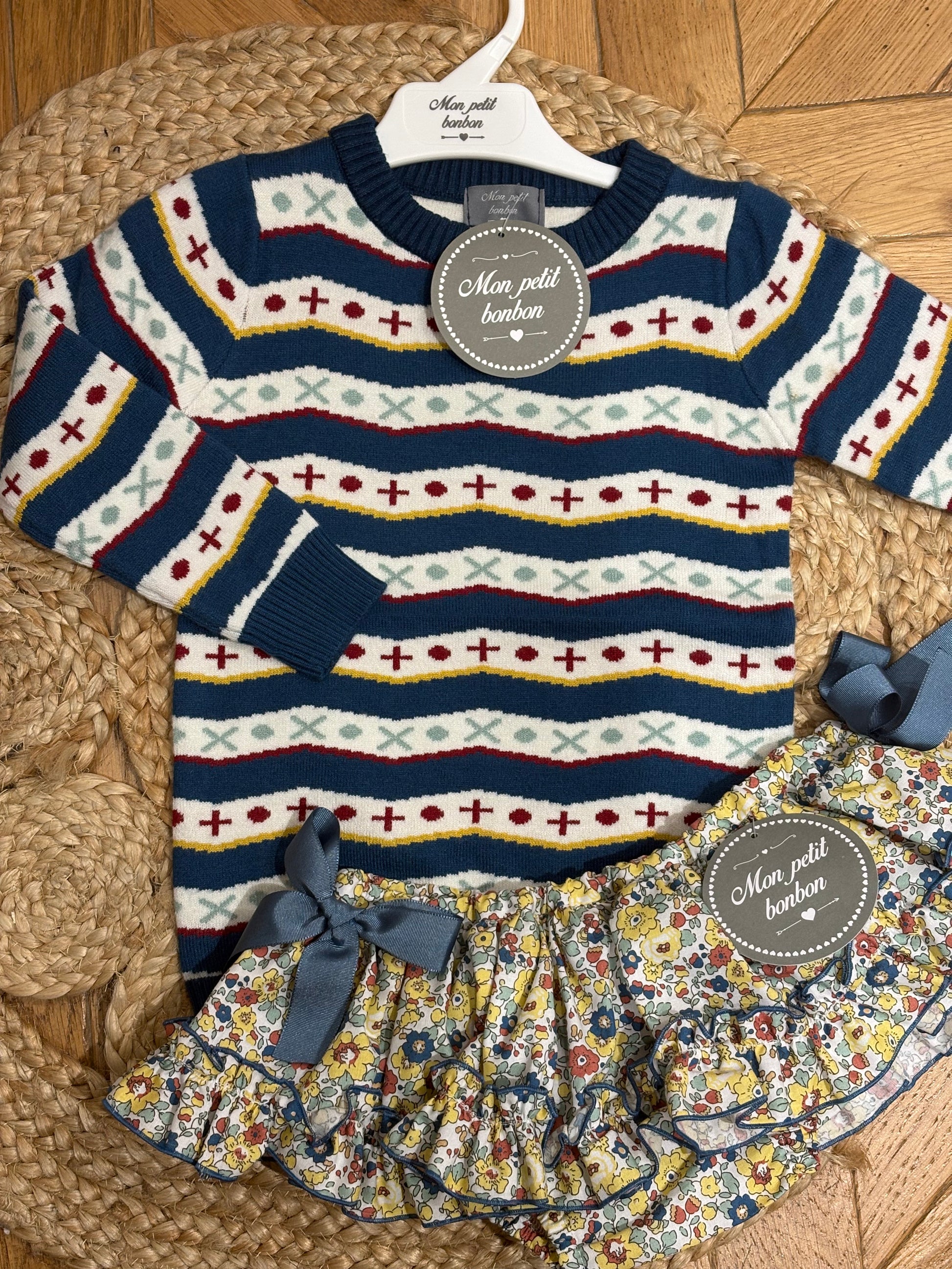 Braguita falda volante liberty