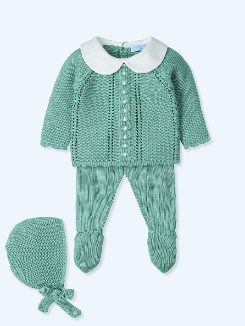 Conjunto de polaina 3 piezas verde