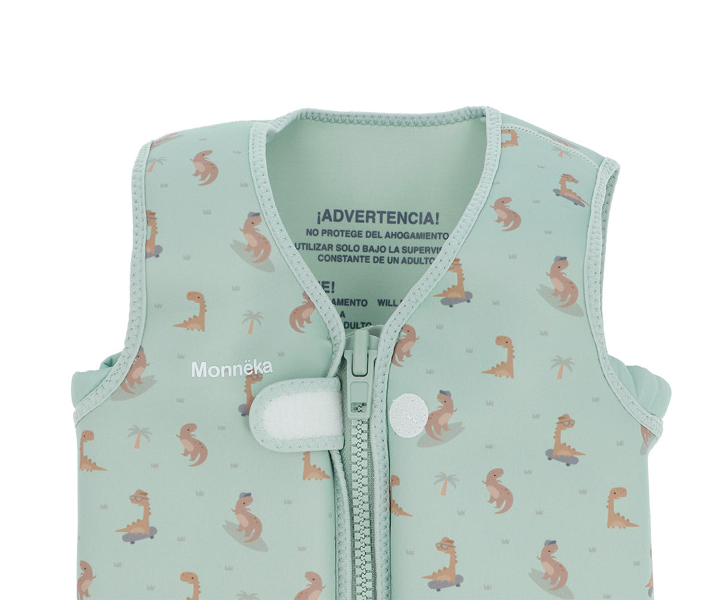 Chaleco Flotador Aprendizaje Cool Dinos 3 a 6