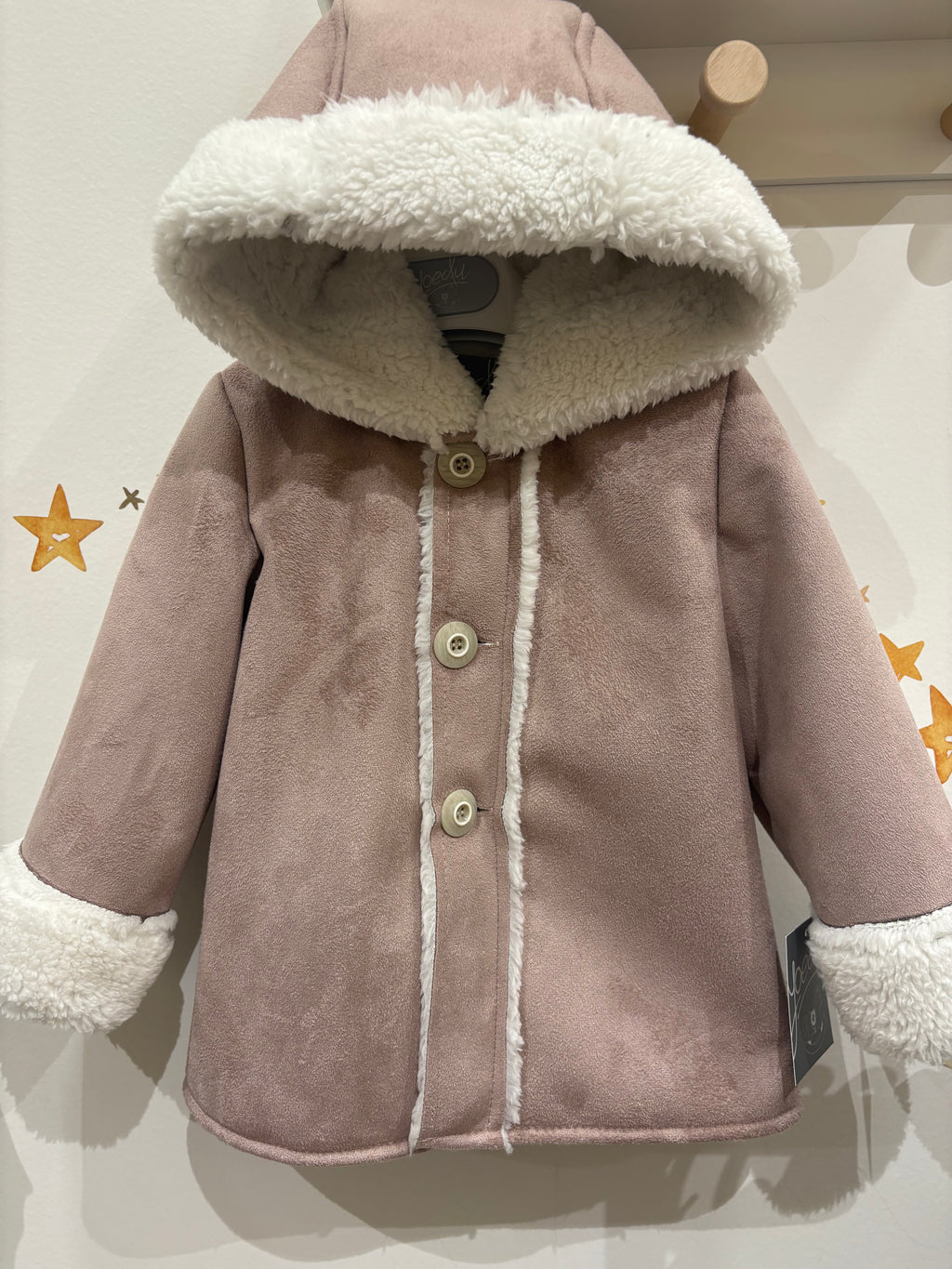 Pelliza con forro interior Rosa o Camel