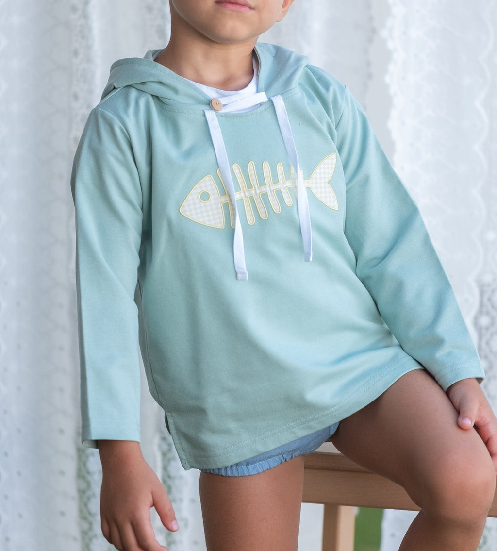 Sudadera mint raspa