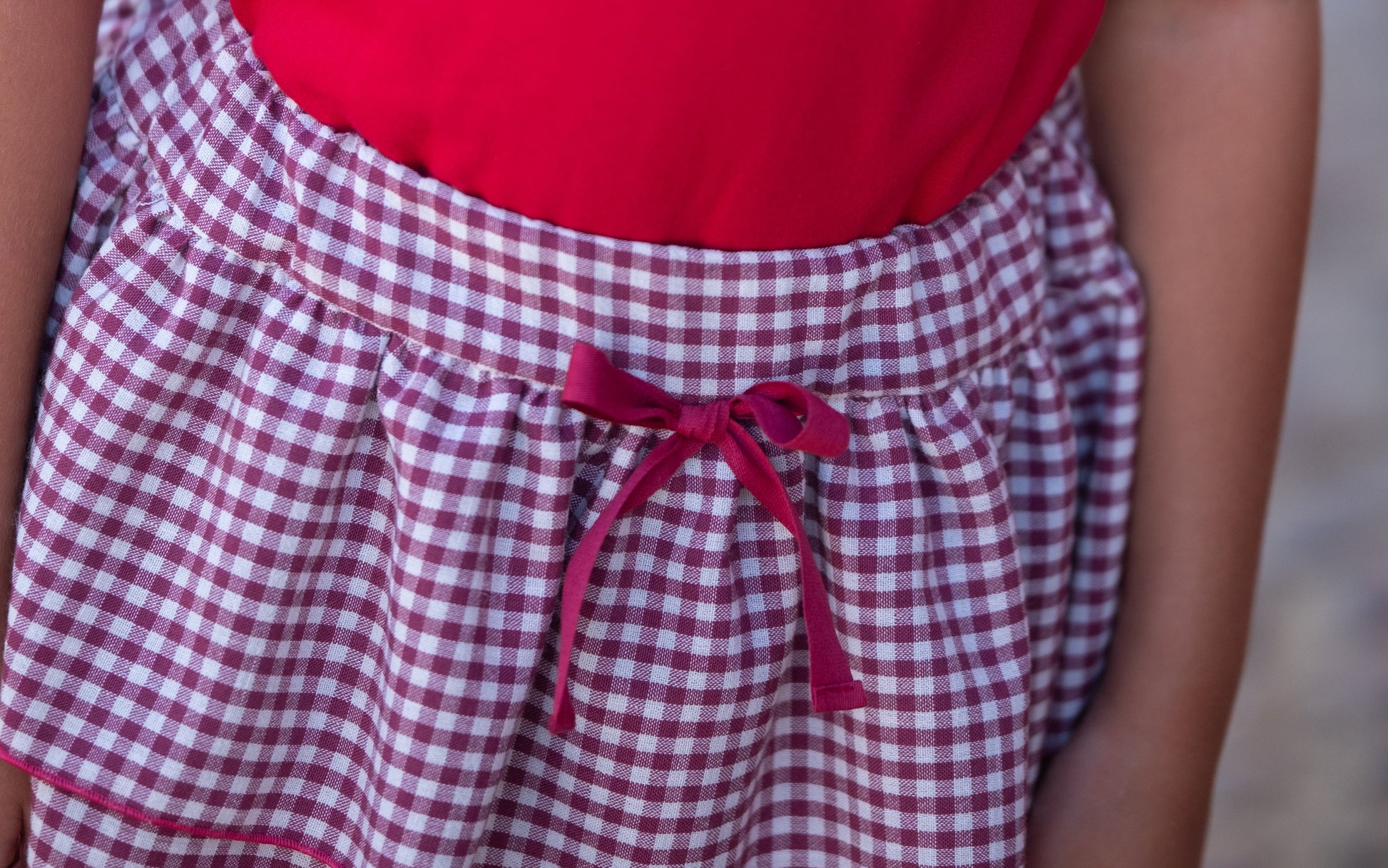 FALDA-SHORT VICHY