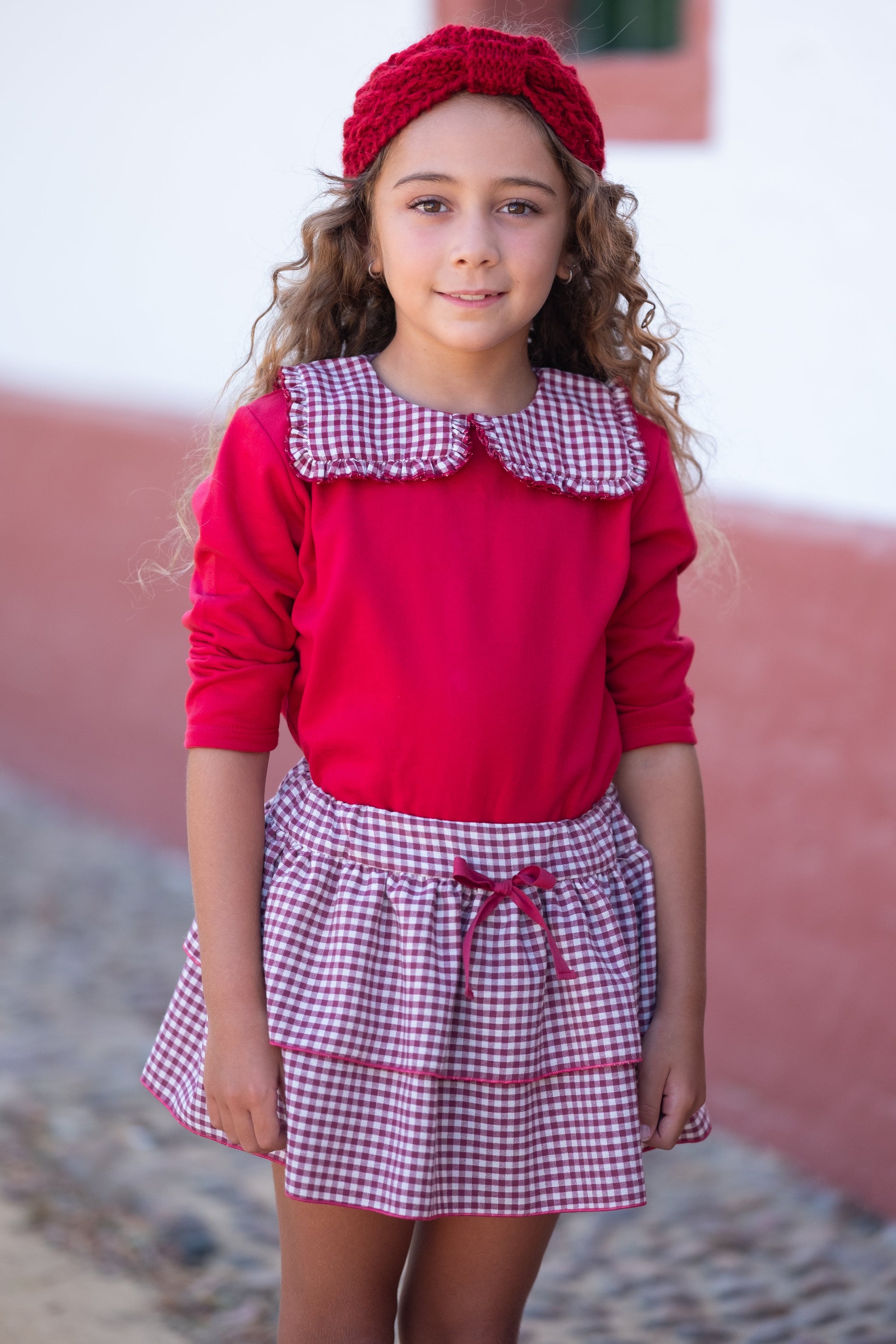FALDA-SHORT VICHY