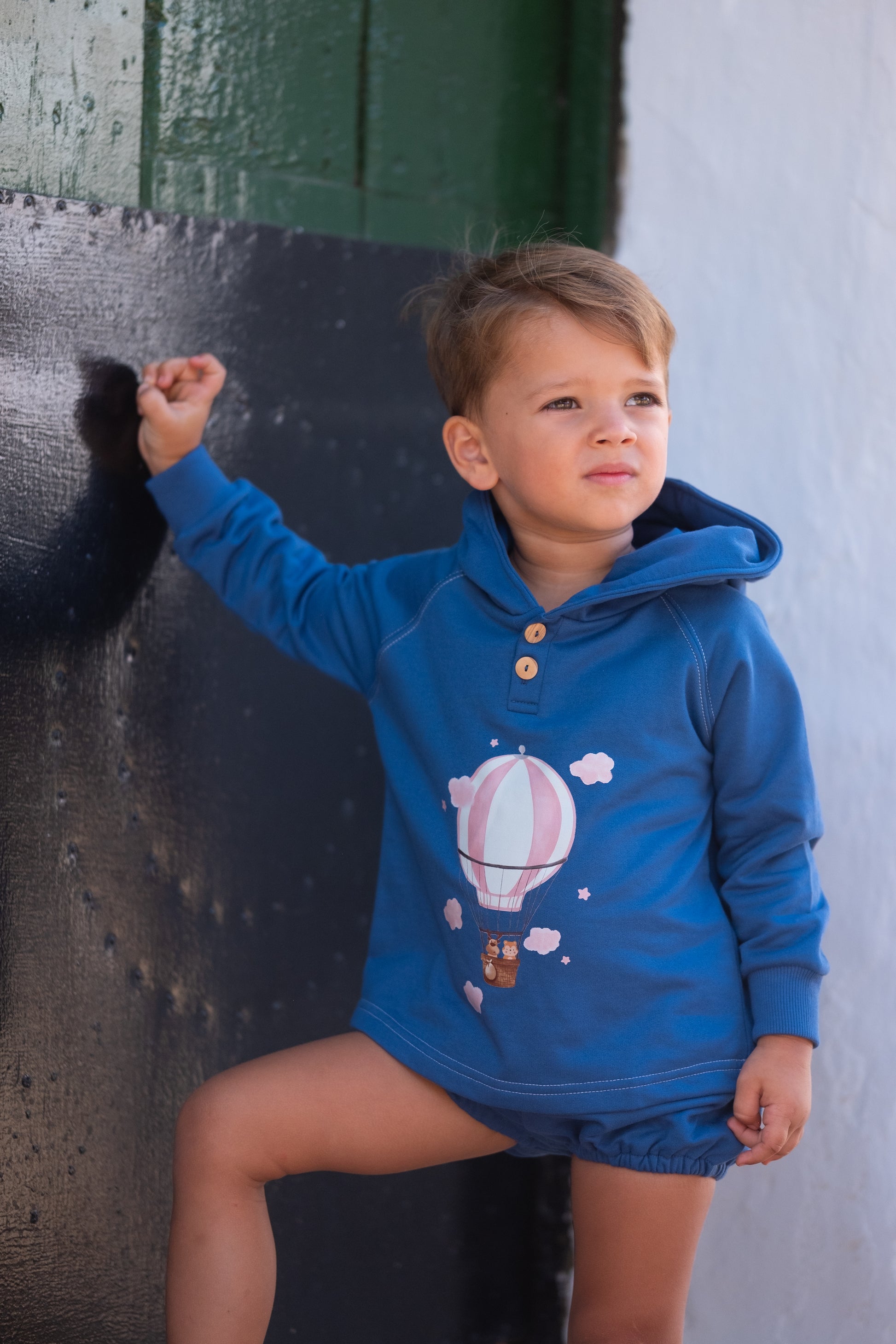 SUDADERA NIÑO GLOBO