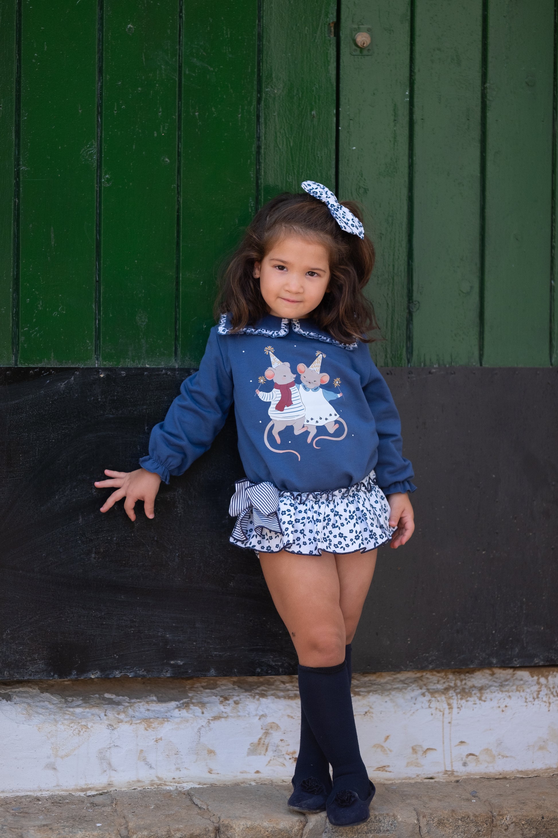 SUDADERA NIÑA RATONCITOS