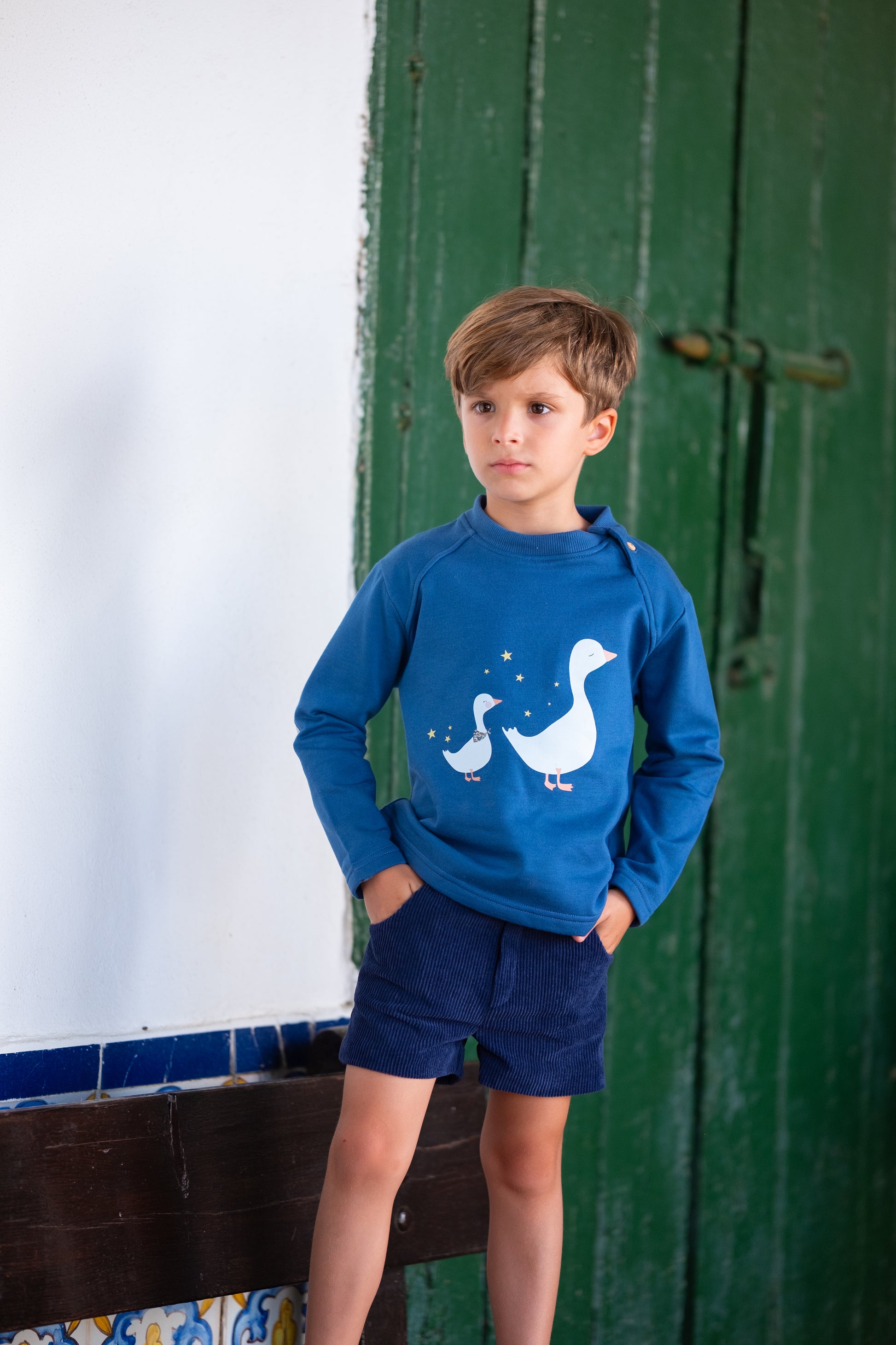 SUDADERA NIÑO PATO