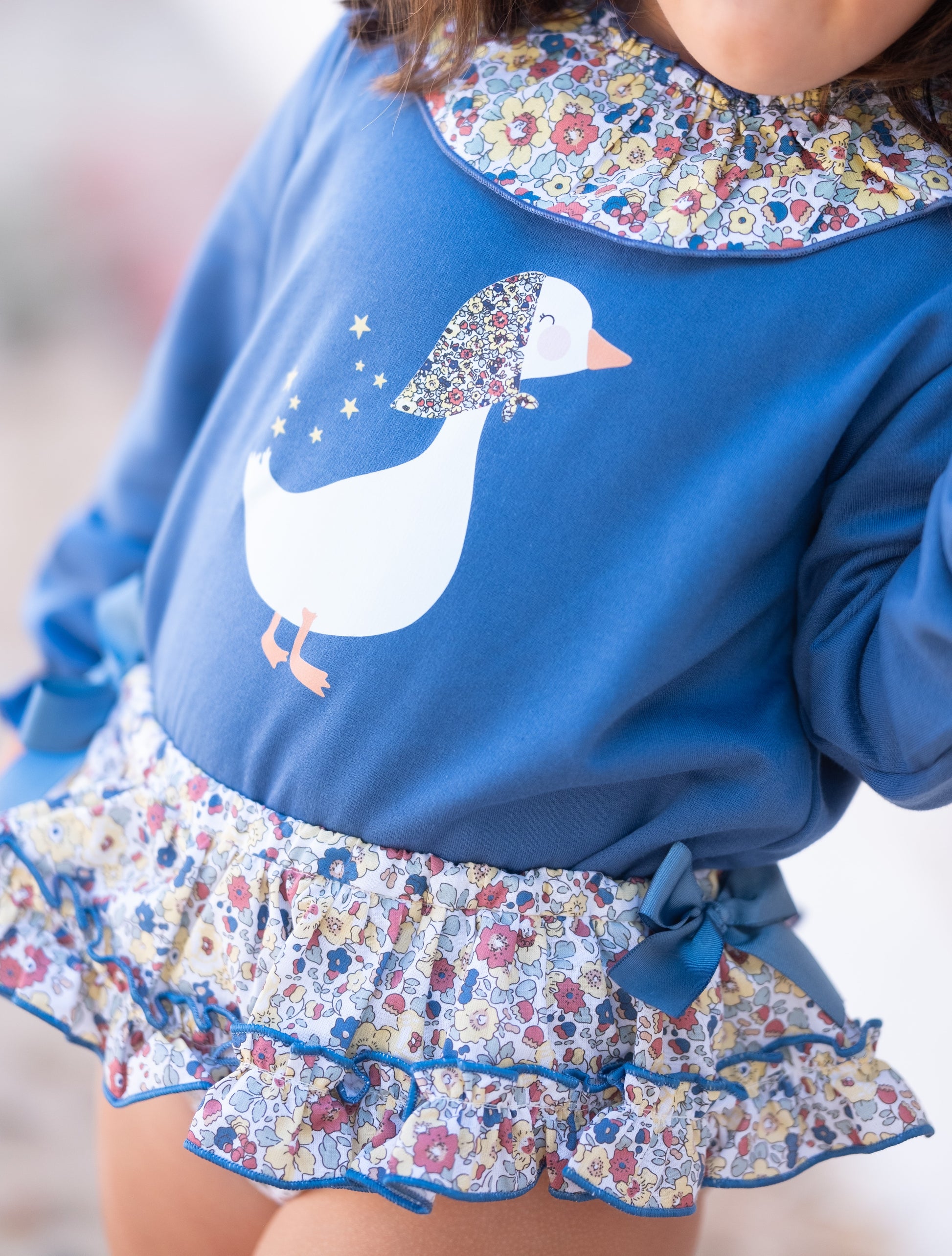 CONJUNTO SUDADERA PATO Y BRAGA LIBERTY