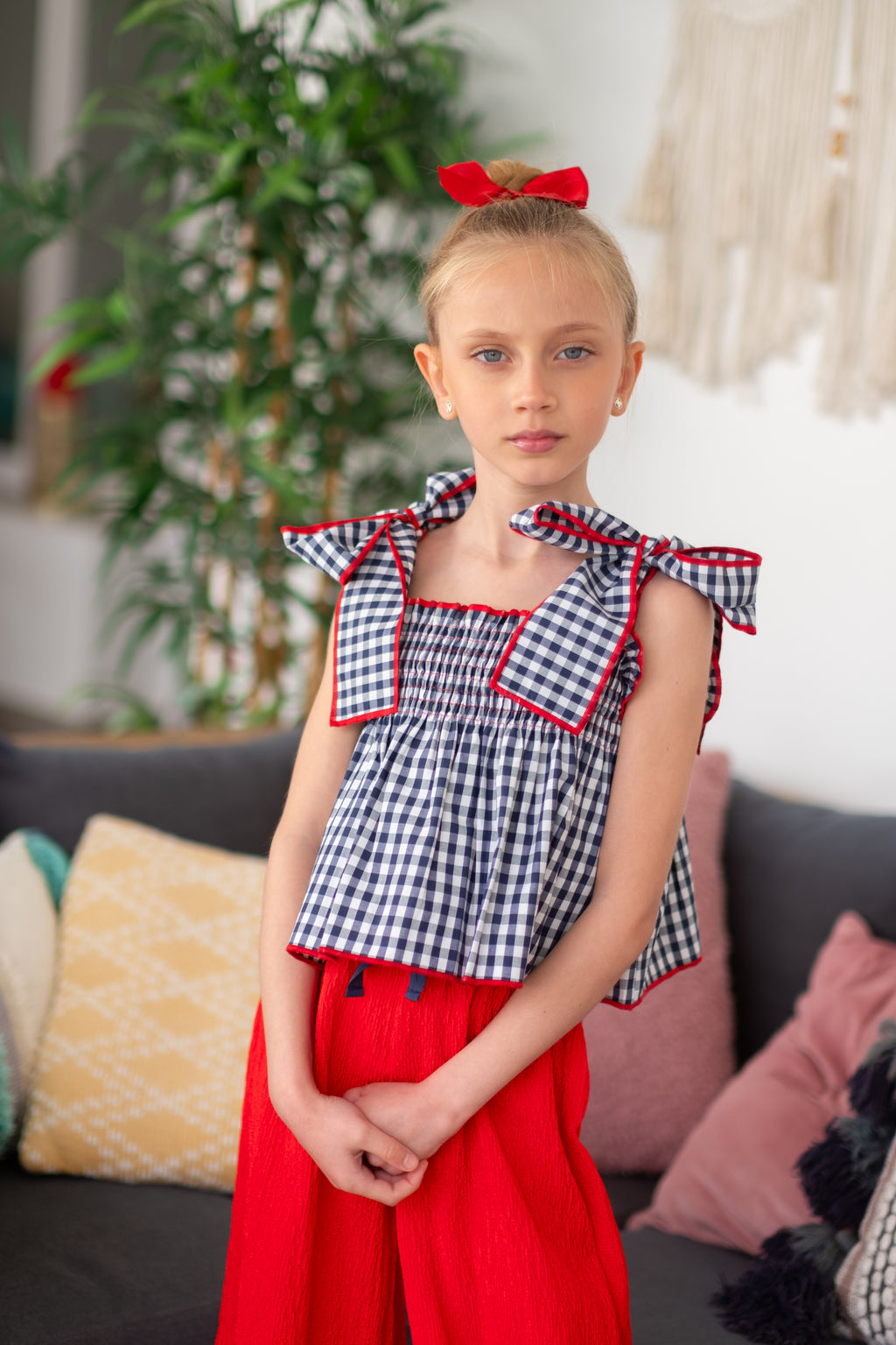 CAMISA ELASTICA VICHY