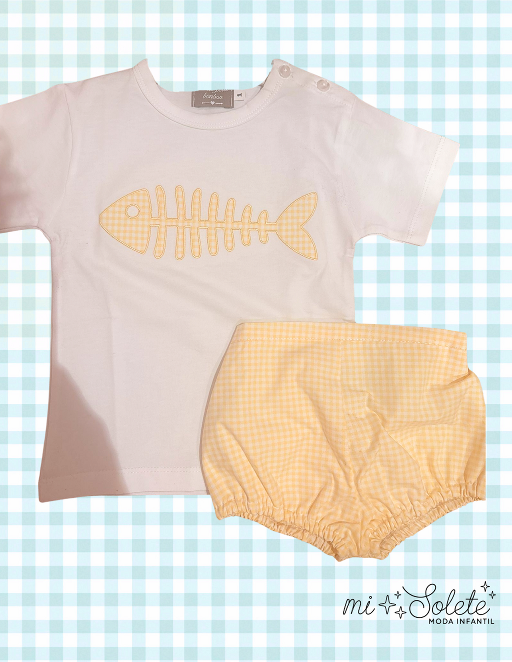 Conjunto infantil raspa