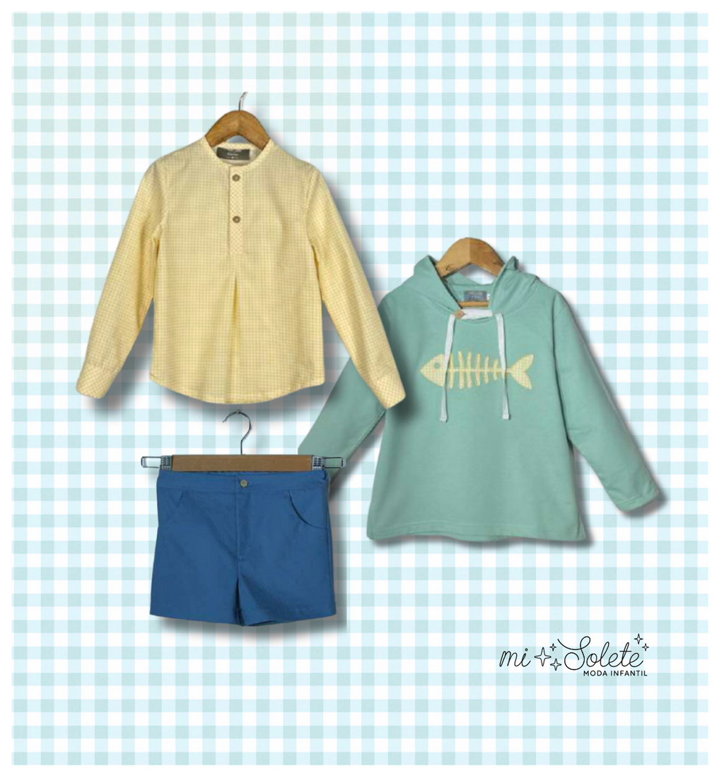 Sudadera mint raspa