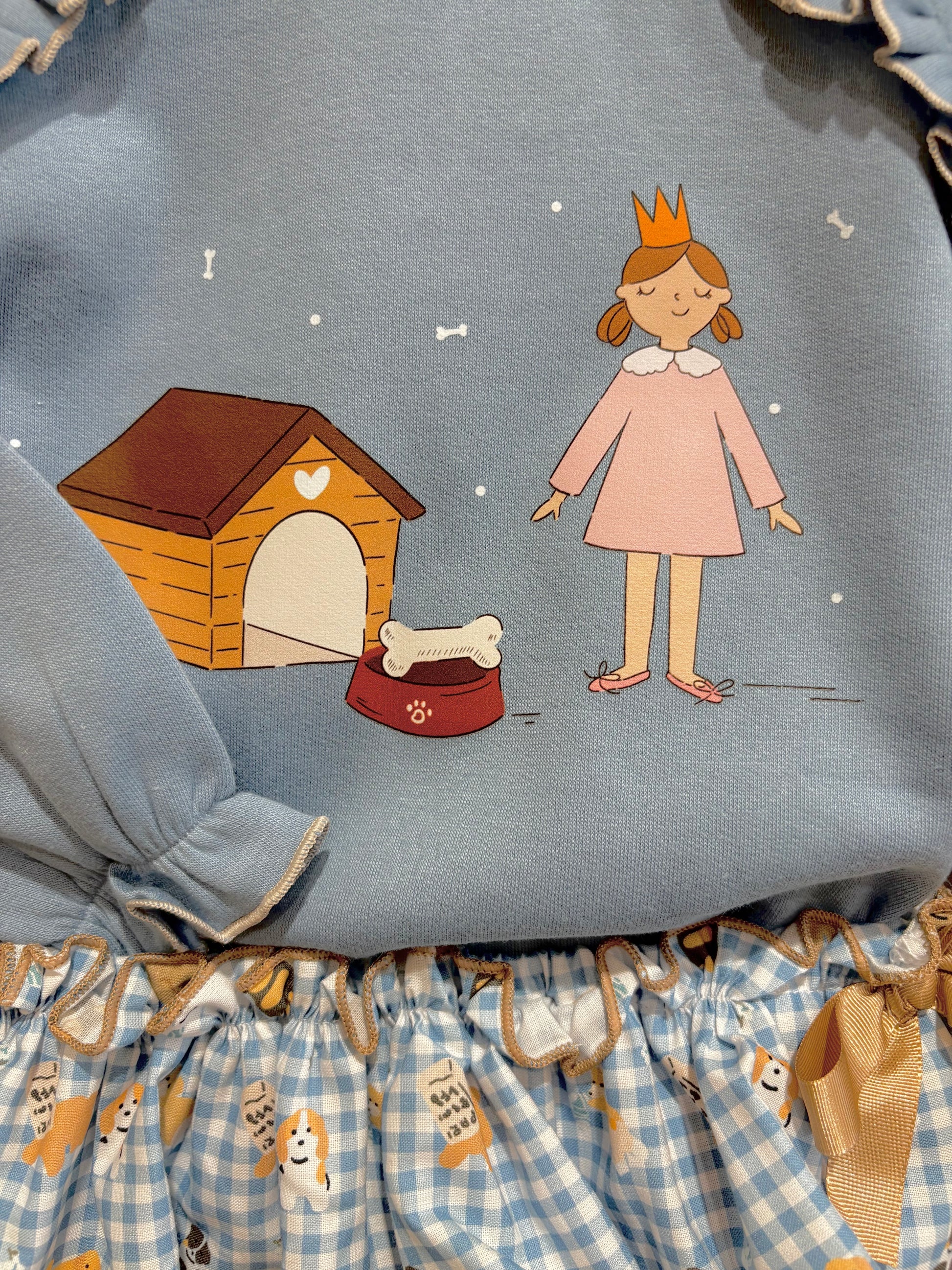SUDADERA Y  BRAGUITA PERROS
