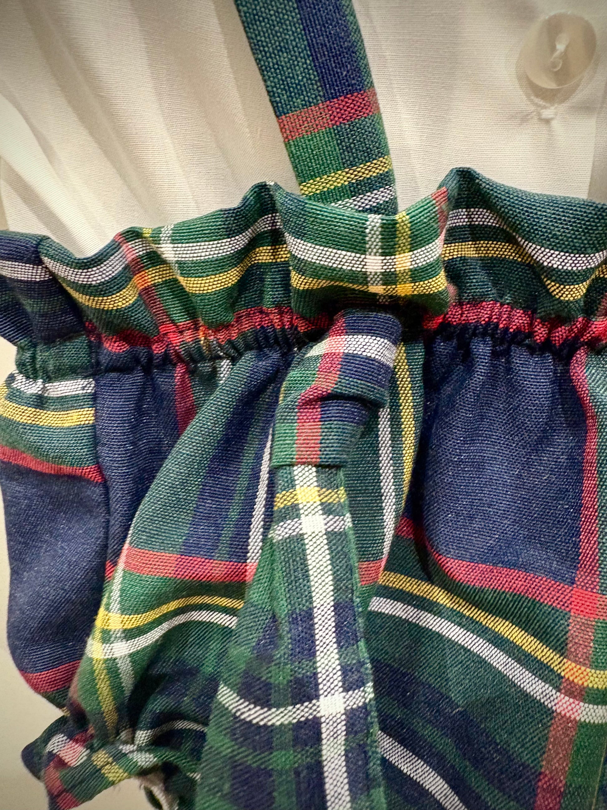 Conjunto ranita cuadros