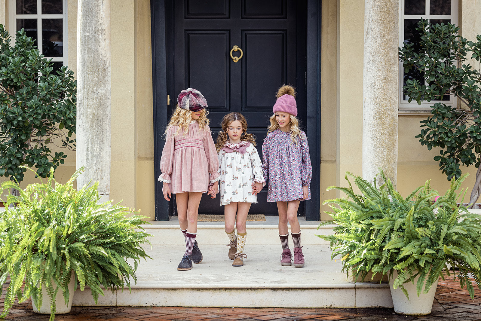 Vestido infantil Lana