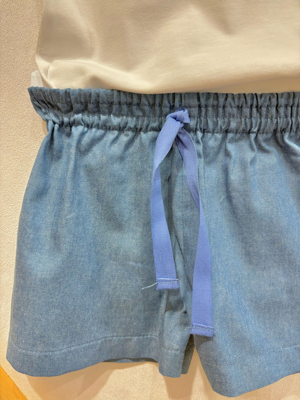 BERMUDA NIÑO DENIM