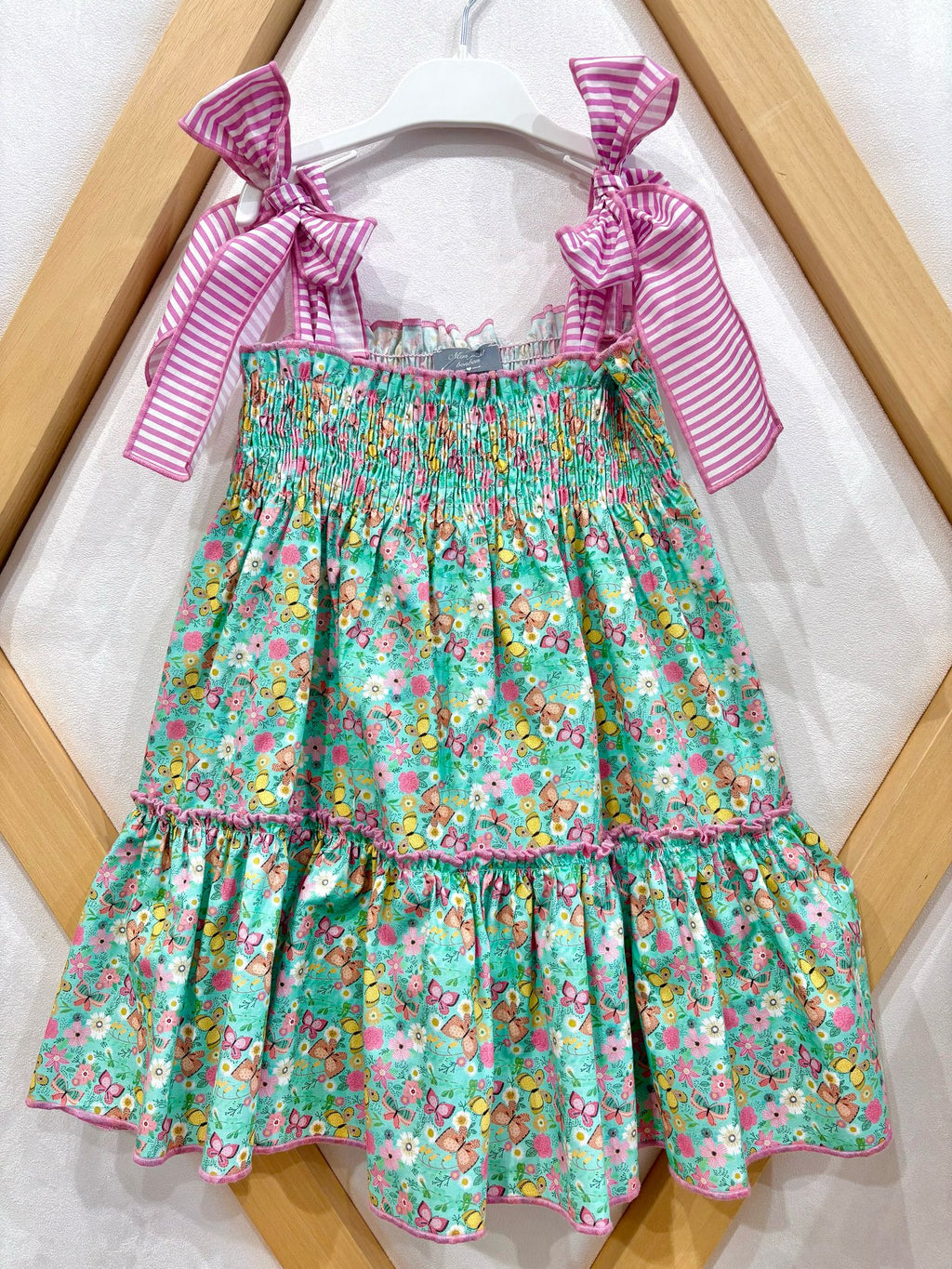 VESTIDO ELASTICO VOLANTE LIBERTY