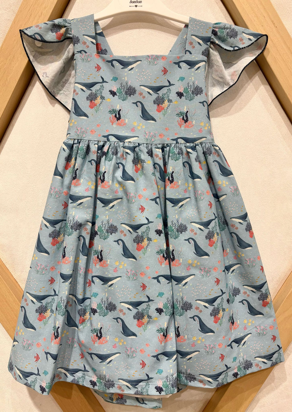 vestido fondo marino