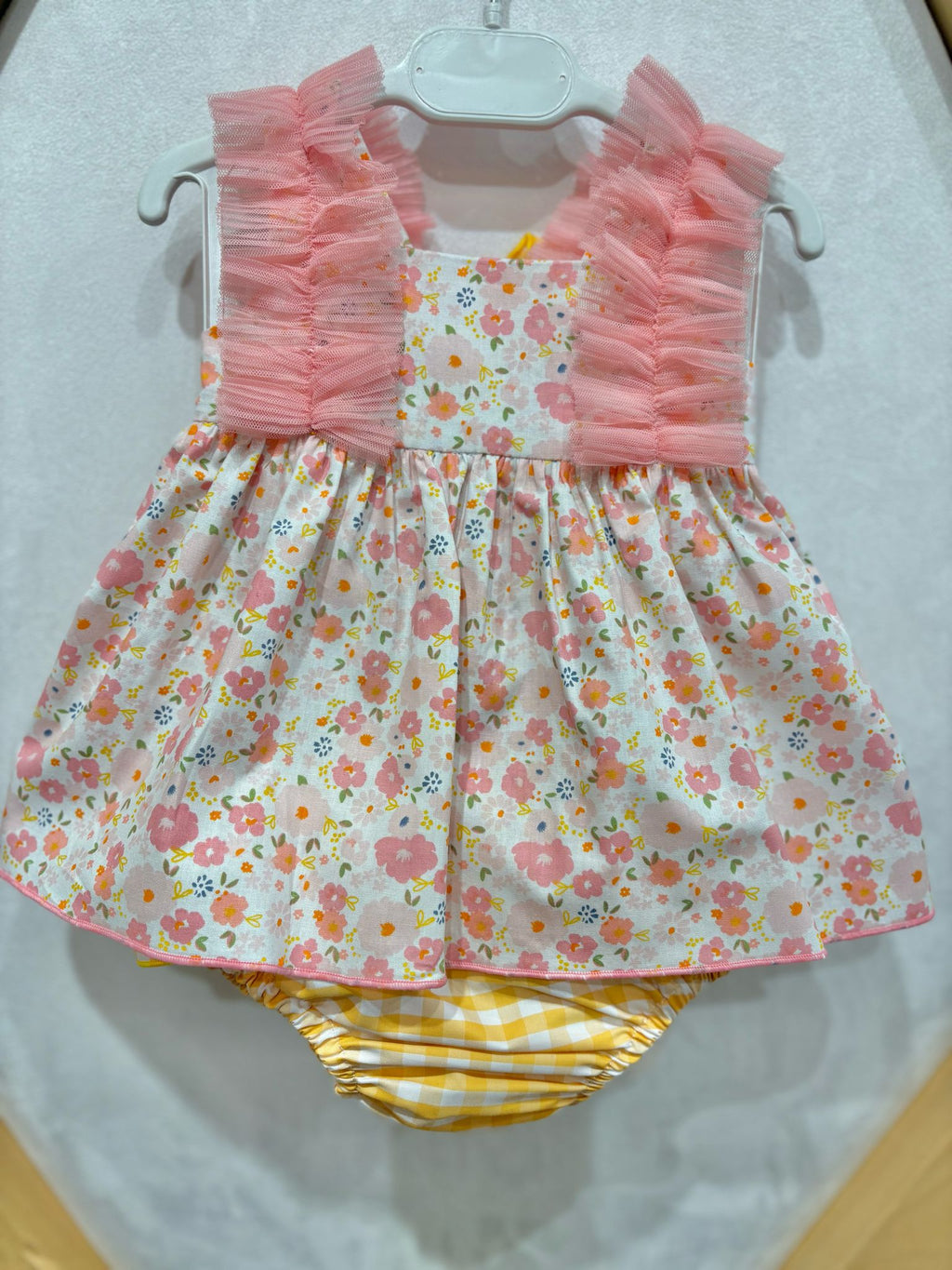 JESUSITO LIBERTY ROSA CON VICHY AMARILLO